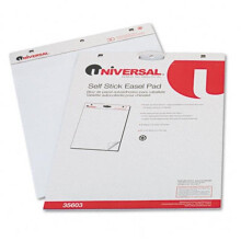 Universal Self-Stick Easel Pads Unruled 25 x 30 White Two 30-Sheet Pads Pack