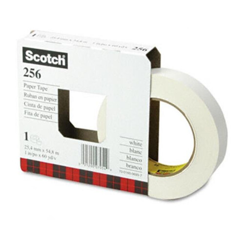 3M 3M  256 Printable Flatback Paper Tape  1 in.x 20 Yards  3   Core  36 per Box