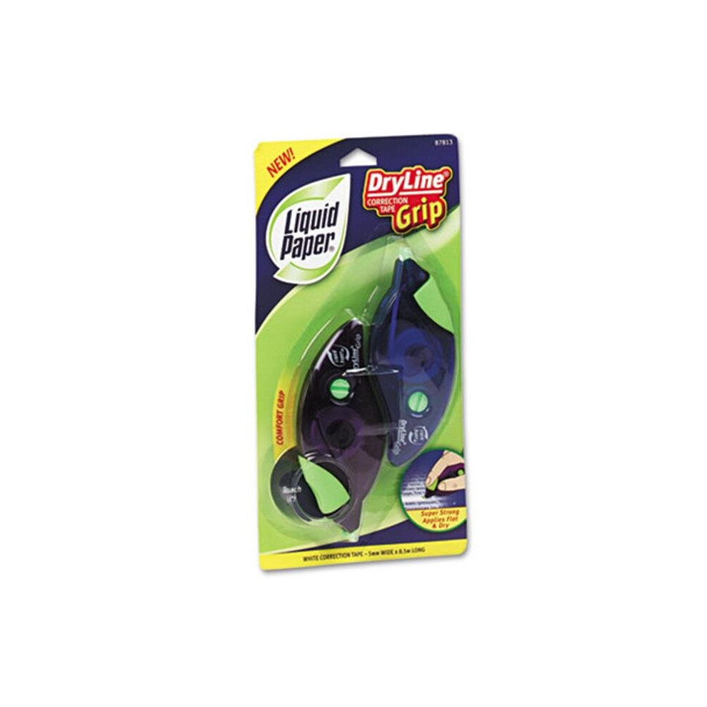 Paper Mate Papermate Tape Corr Dryline Grip2pk