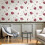 Crown Crown Synergy Floral Red Wallpaper M1718 5