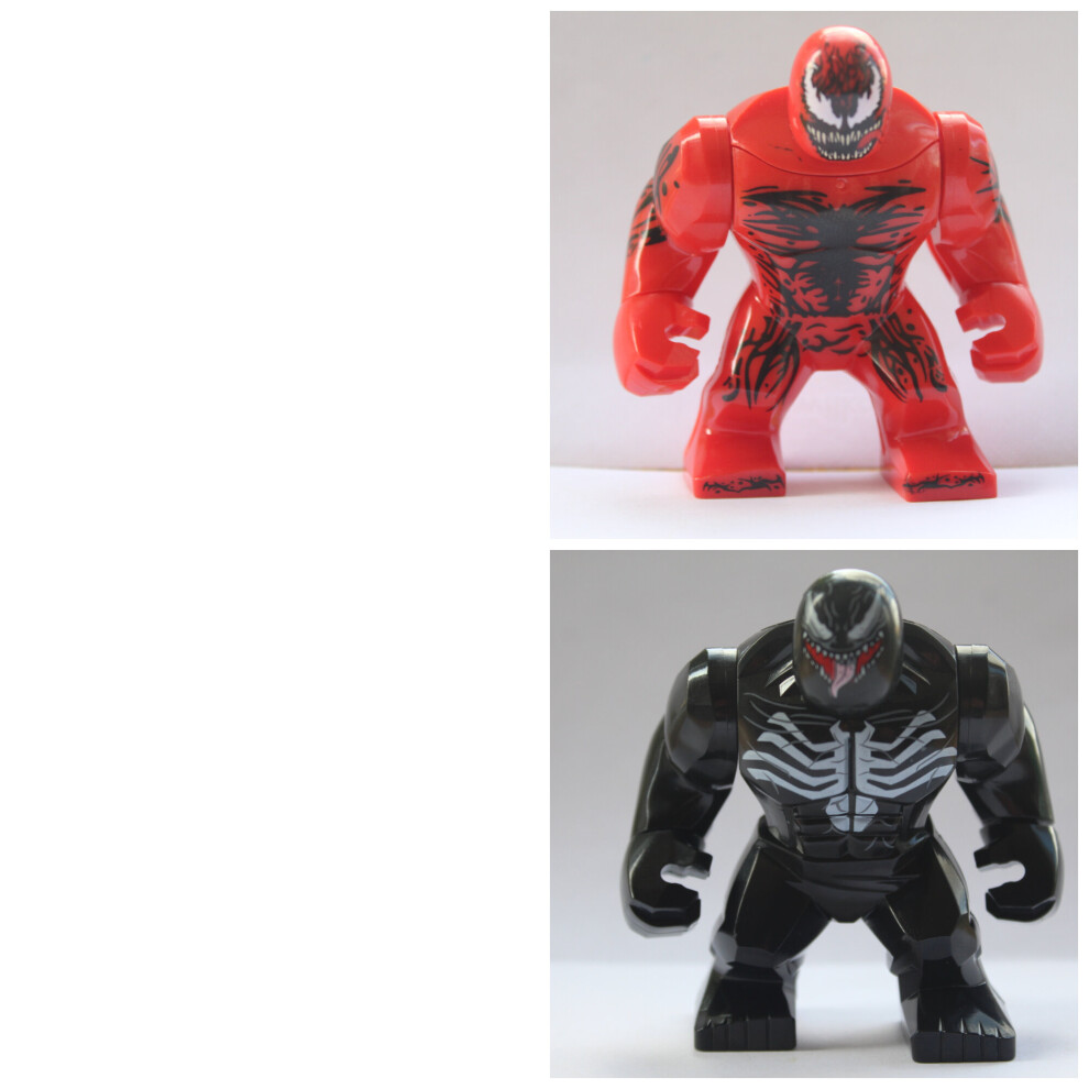 Venom Carnage Super Hero Fit Lego Mini Figure Spiderman Construction