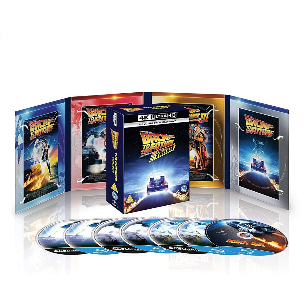 Back To The Future Trilogy (4K Ultra HD + Blu-ray)