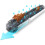 4m Gutter Guard Brush Leaf Protection Filter Clog Removal Down-Pipe Roof Black 3