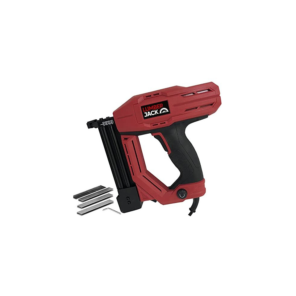Electric Brad Nail & Staple Gun, 2-In-1 Nailer Stapler For Diy Projects 5060504001250