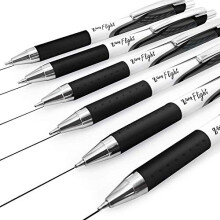 Zebra Classic Z-Grip Flight Ballpoint Pens - 1.2mm - Black Ink - Pack of 6