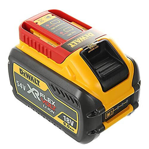 DeWalt DEWALT DCB547-XJ XR Flex Volt Battery, 18 V, Yellow/Black, Size 9A … 1