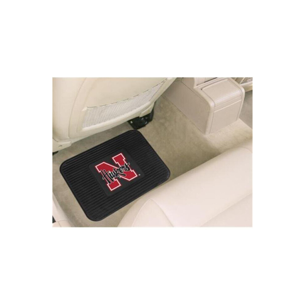 Nebraska Cornhuskers Car Mat Heavy Duty Vinyl Rear Seat 758218573198