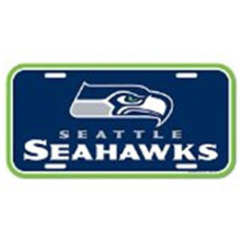 Seattle Seahawks License Plate