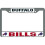 Buffalo Bills License Plate Frame Chrome 1