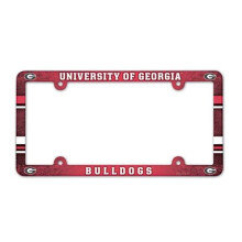 Georgia Bulldogs License Plate Frame - Full Color