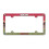 San Francisco 49ers License Plate Frame Plastic Full Color Style 1
