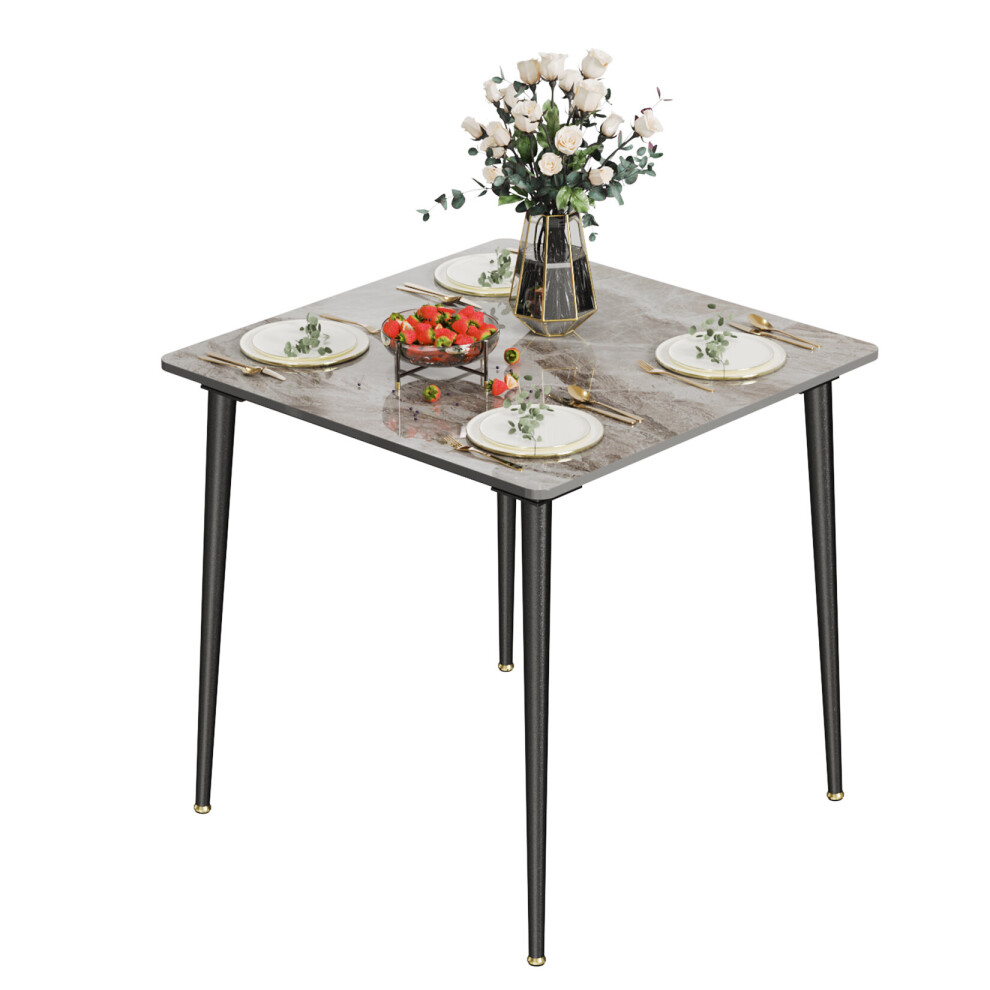 (Style B) Kitchen Dining Table with Sintered Stone Top