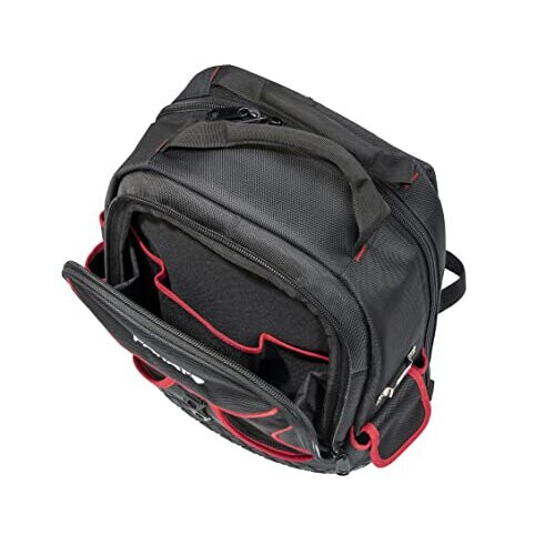 PARAT Basic 5990830991 Tool Bag for Approx. 50 Tools, with Tablet Compartment, Reinforced Bottom Pocket Black 2
