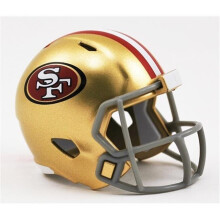San Francisco 49ers Helmet Riddell Pocket Pro Speed Style