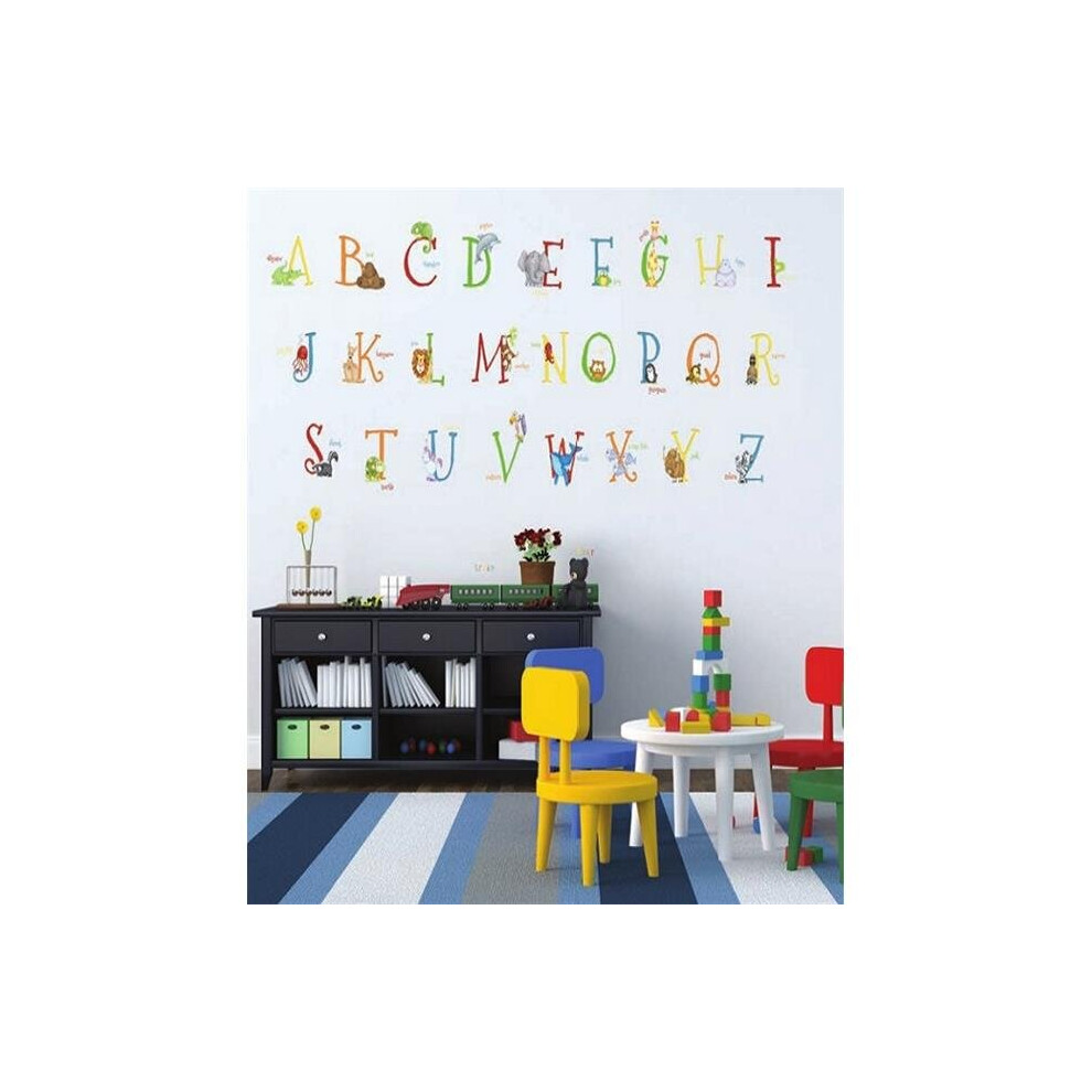 Alphabet Animals A-Z Super Jumbo Applique Borders Unlimited