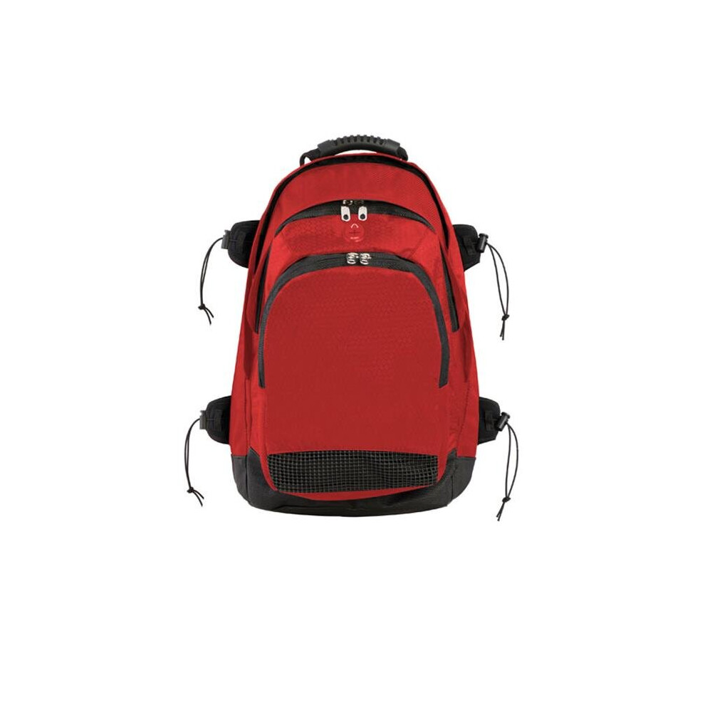 Champion Sports  13 x 20 x 10 in. Deluxe All Purpose Backpack, Red