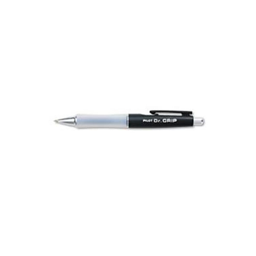 Pilot Dr. Grip Ballpoint Retractable Pen Ink Medium Point Ea Black