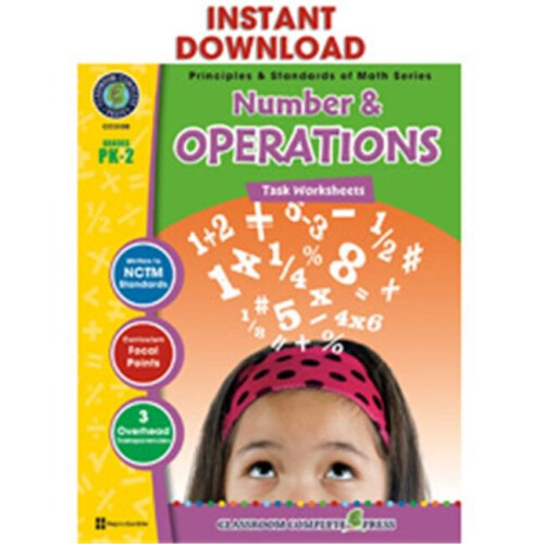 Classroom Complete Press  Number and Operations Task Sheets Nat Reed