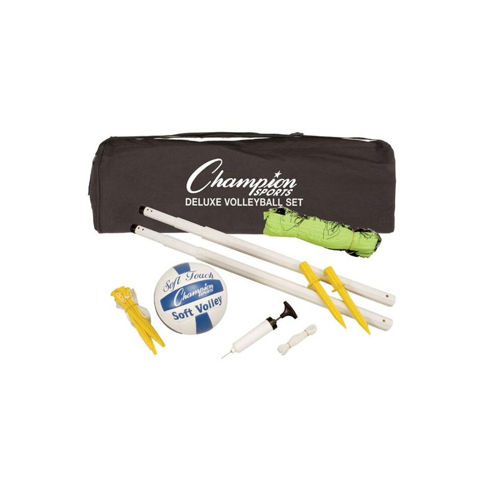 Champion Sports  Deluxe Volleyball Set