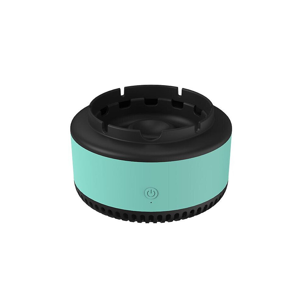 (Blue) Smokeless Ashtray Electronic Ashtray Durable Air Purifier For Car Home Office Blue 768619194861