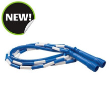 Champion Sports 9 ft. Deluxe XU Beaded Jump Rope, Blue