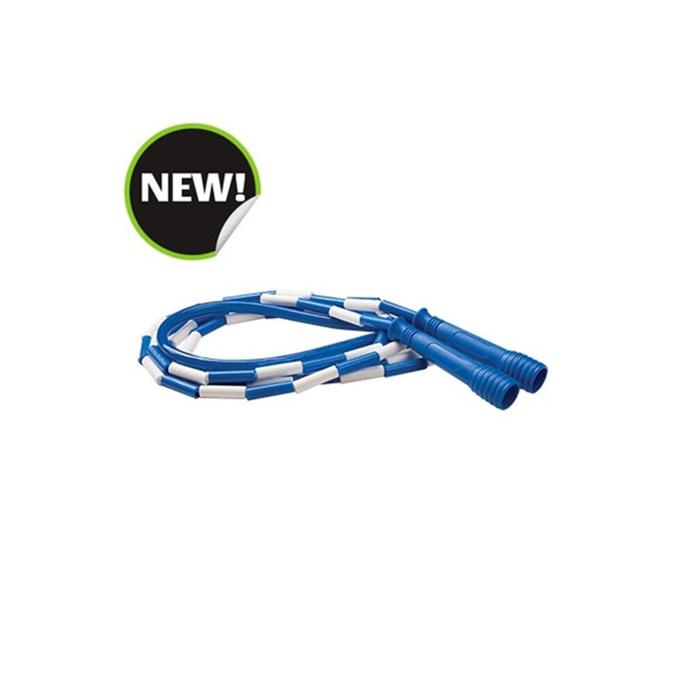 Champion Sports 9 ft. Deluxe XU Beaded Jump Rope, Blue