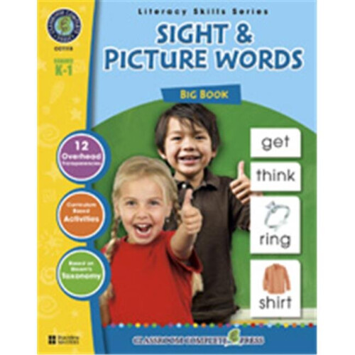 Classroom Complete Press  Sight & Picture Words Big Book