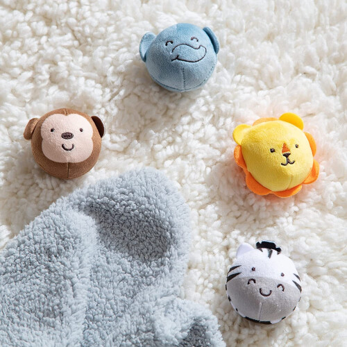 Melissa & Doug Melissa & Doug Rollables Safari Friends - Giocattolo per neonati e bambini (4 pezzi) 2