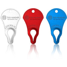 3pcs Tick Key Fast Safe Portable Tick Remover Tool For Pets Animals Humans