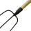 (3 Prong) Muck Out Hay Pitchfork (Farm Fork Manure Garden) 4