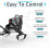 Mega Motion 6.5'' Self Balanced Electric Scooter Hoverboard with Hoverkarts Segway 4