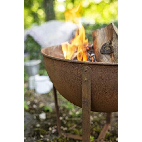 La Hacienda La Hacienda Tamba Small Oxidised Firepit 2