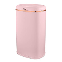 Tower Cavaletto Square 58L Sensor Bin in Pink and Stylish Rose Gold