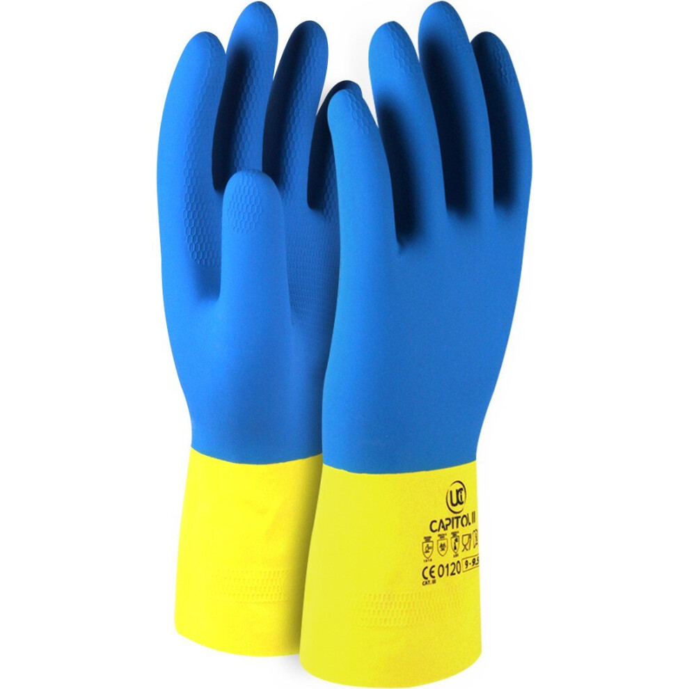 (Large) Uci Capitol Ii Rubber Latex Safety Gloves 5055461421814