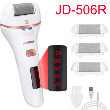 Cordless Electric Foot File, Hard Skin Remover Pedicure with 3 Rollers