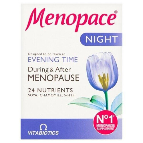Vitabiotics Vitabiotics - Menopace Night 30 tabletek V