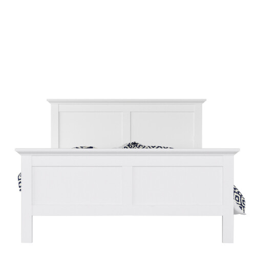 Double Bed (140 x 200) in White 1