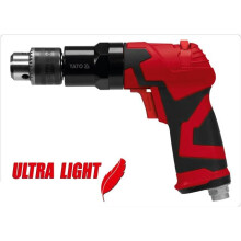 YATO YT-09703, professional reversible air drill 1/4" inlet light composite body
