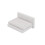 Croydex Croydex Soap Dish, Pine, White, One Size 1