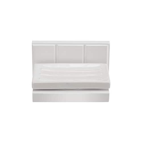 Croydex Croydex Soap Dish, Pine, White, One Size 2