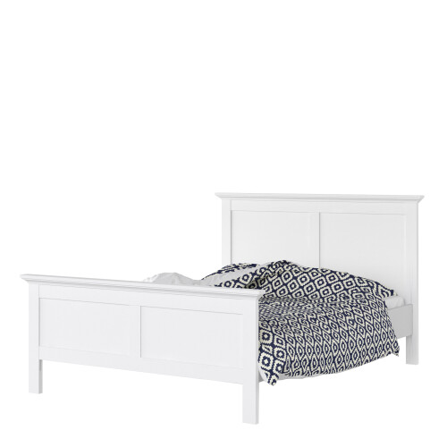 Double Bed (140 x 200) in White 2