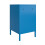 Cache Metal Locker End Table Bedside Nightstand Blue By Novogratz 7