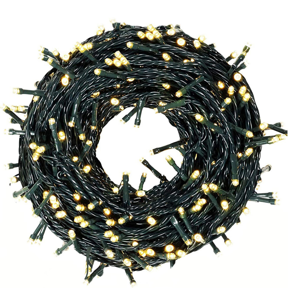 (Multicoloured, 50 LED Lights) Battery Operated Christmas LED Lights Outdoor