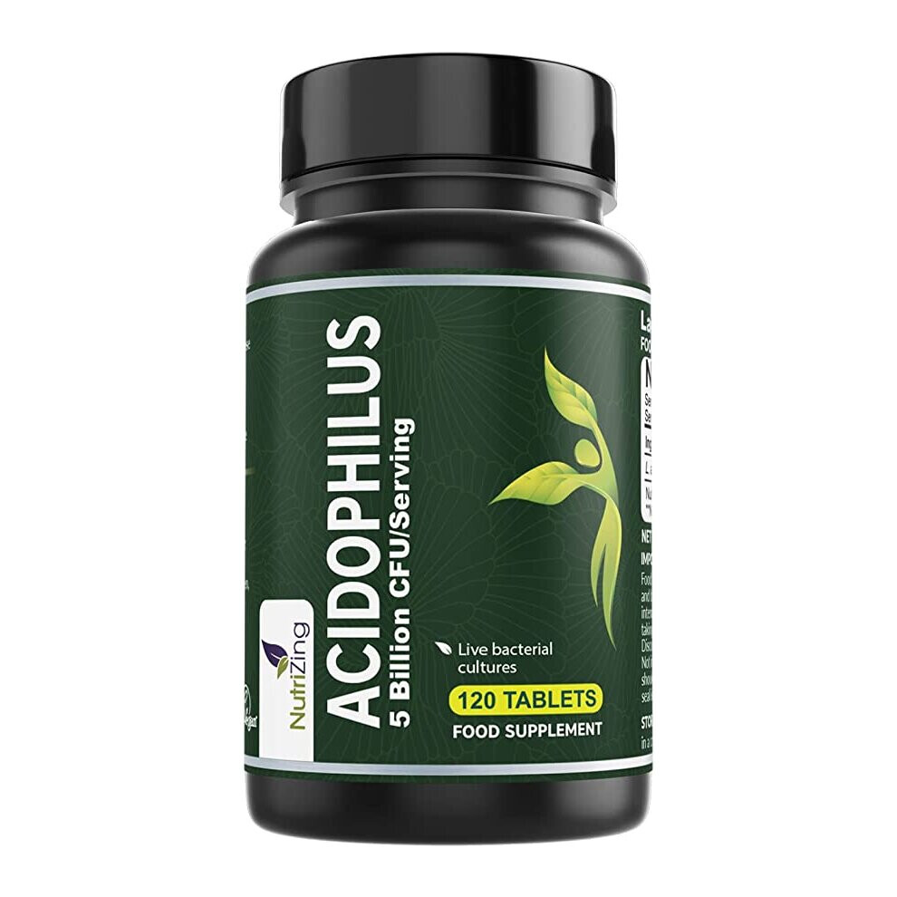 Lactobacillus Acidophilus Probiotics by NutriZing - High Strength