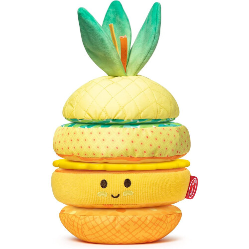 Melissa & Doug Melissa & Doug Multi-Sensory Pineapple Soft Stacker Infant Toy