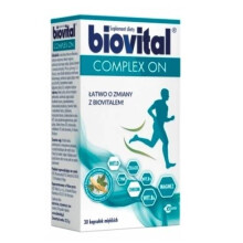 BIOVITAL Complex ON Multivitamin - 30 Capsules, Comprehensive Daily Nutrition Formula