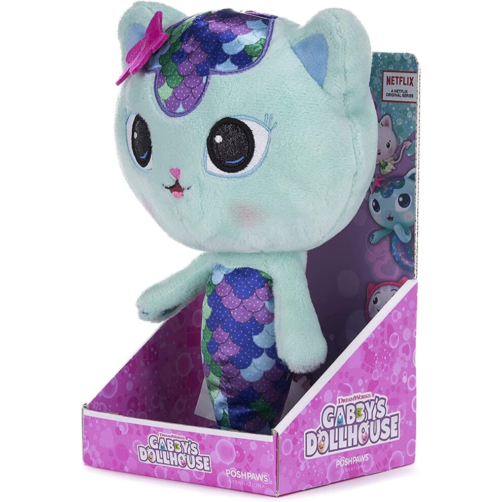 Posh Paws Gabby's Dollhouse 25Cm Mercat Soft Plush Toy