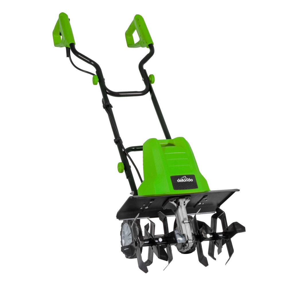 1500W Electric Tiller/Cultivator, 40cm Working Width, 6 Blades, 10m Power Cable - DG217
