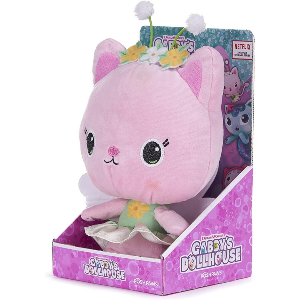 Posh Paws Gabby's Dollhouse 25Cm Kitty Fairy Soft Plush Toy