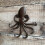 Selections Octopus Wall Hook Rack in Cast Iron (Set of 2) 4